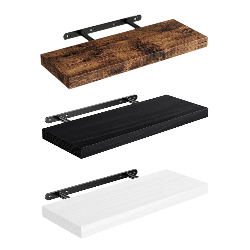 Floating Shelves - Zwevende wandplank, decoratief, stevig, multifunctioneel, met