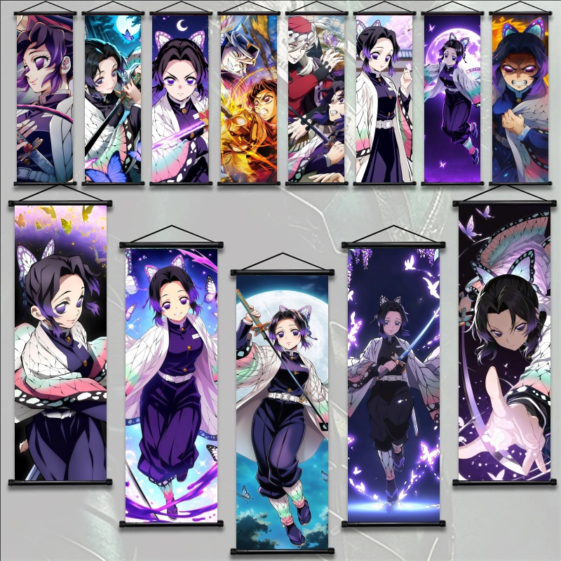 Home Decor Market - Shinobu Kocho Demon Slayer Art Fabric