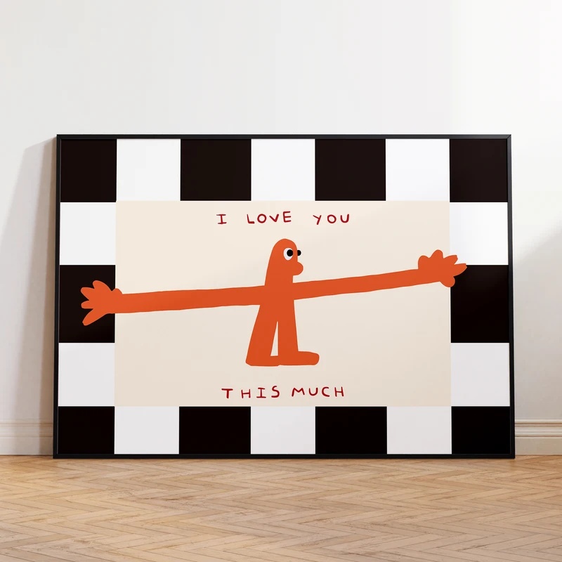 Home Decor Quotes - Ik hou zoveel van je -