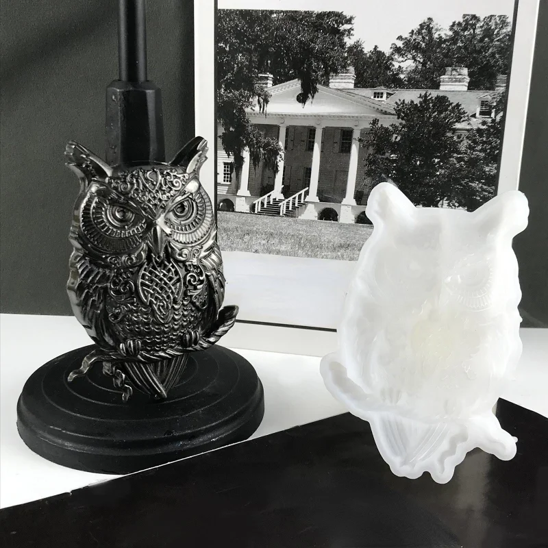 Home Decor Wall Molding - Creatieve Uil Ornamenten Epoxyhars Mal DIY