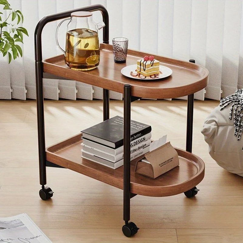 Home Decor Minimal - Rolbare bijzettafel in Scandinavische stijl, salontafel