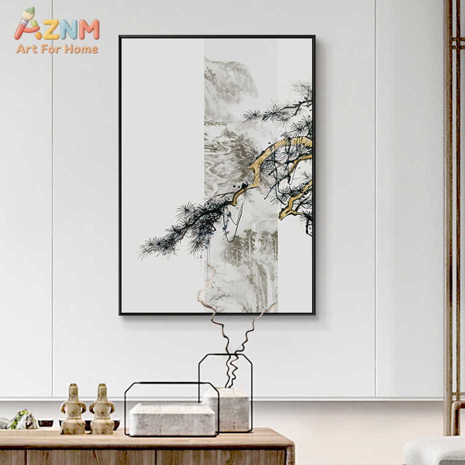 AZNM Chinese inkt bamboe denne - Home Decor Minimal recensie en prijs
