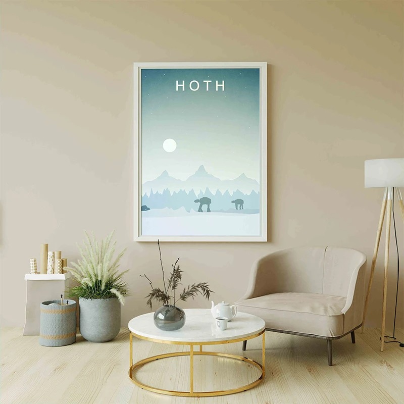 Retro Planet Star Galaxy Abstr - Home Decor Minimal recensie en prijs