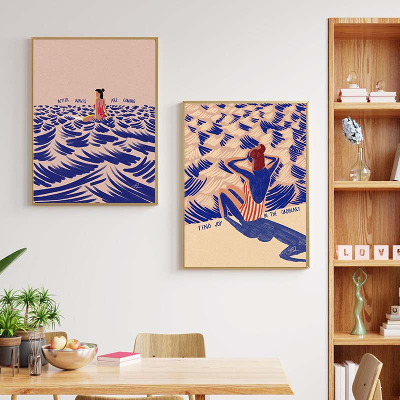 Nordic minimalistische kunst s - Home Decor Minimal recensie en prijs