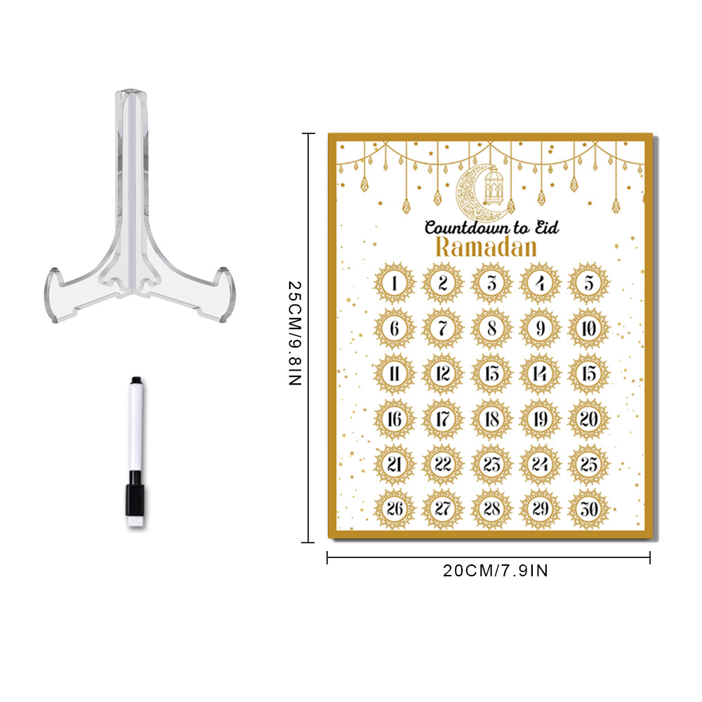 Ramadan Advent Countdown Kalen - Home Decor Ramadan recensie en prijs