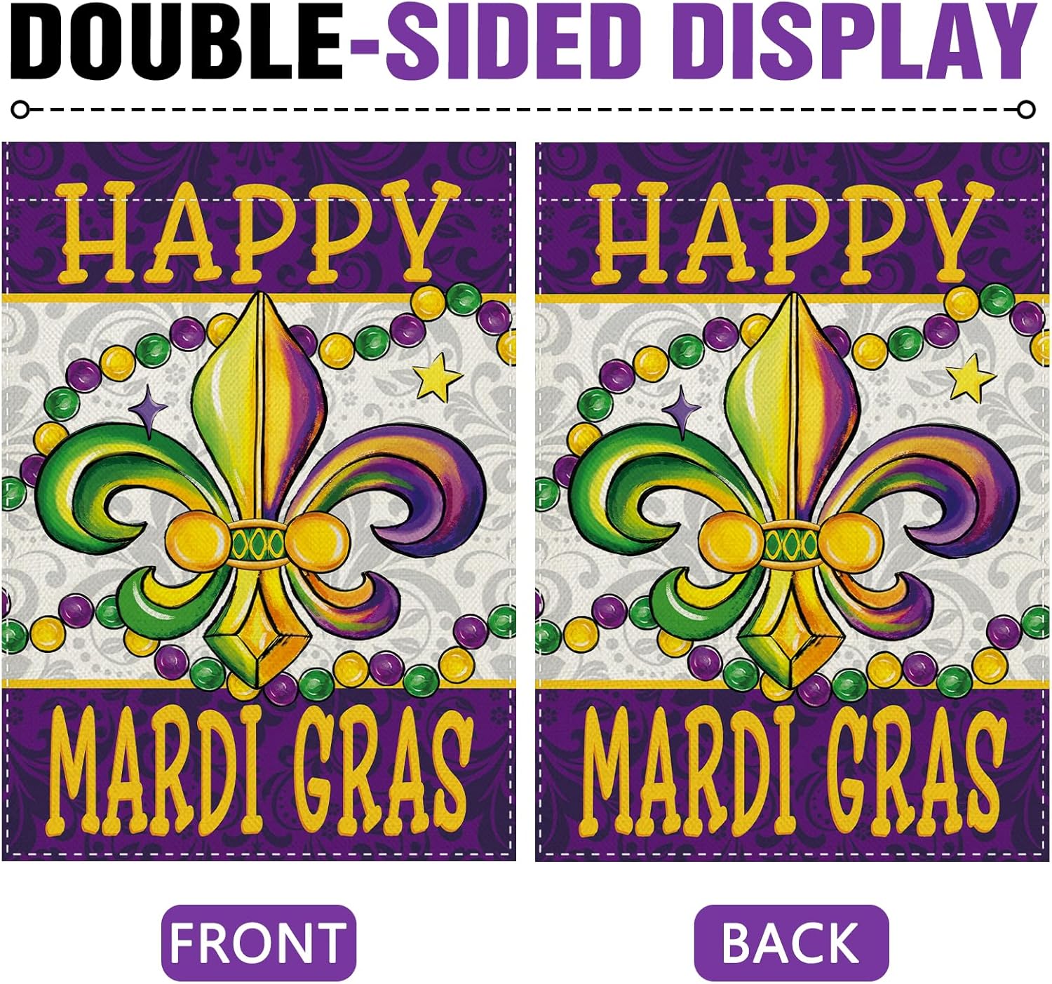 Dyrenson Happy Mardi Gras Fleu - Home Decor New Orleans recensie en prijs