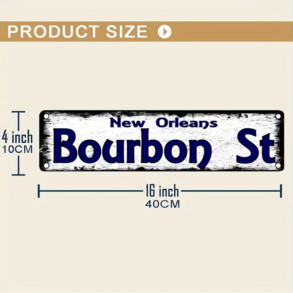 Custom Bourbon St New Orleans  - Home Decor New Orleans recensie en prijs
