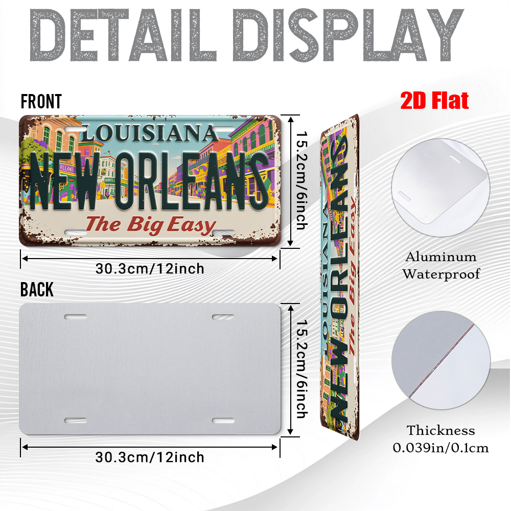 Vintage New Orleans Louisiana  - Home Decor New Orleans recensie en prijs