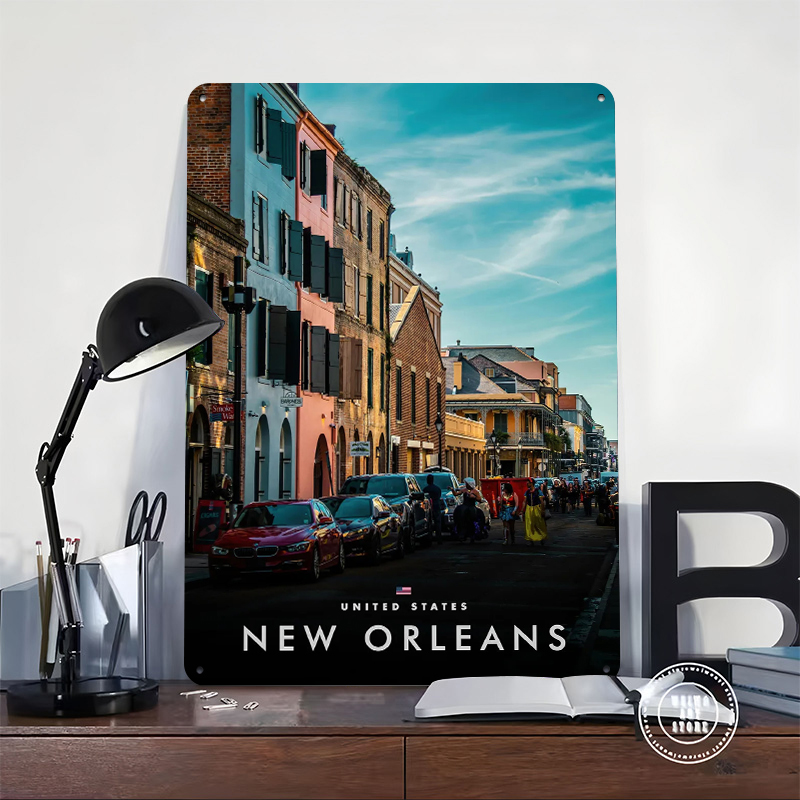 New Orleans Street Scene Gedru - Home Decor New Orleans recensie en prijs