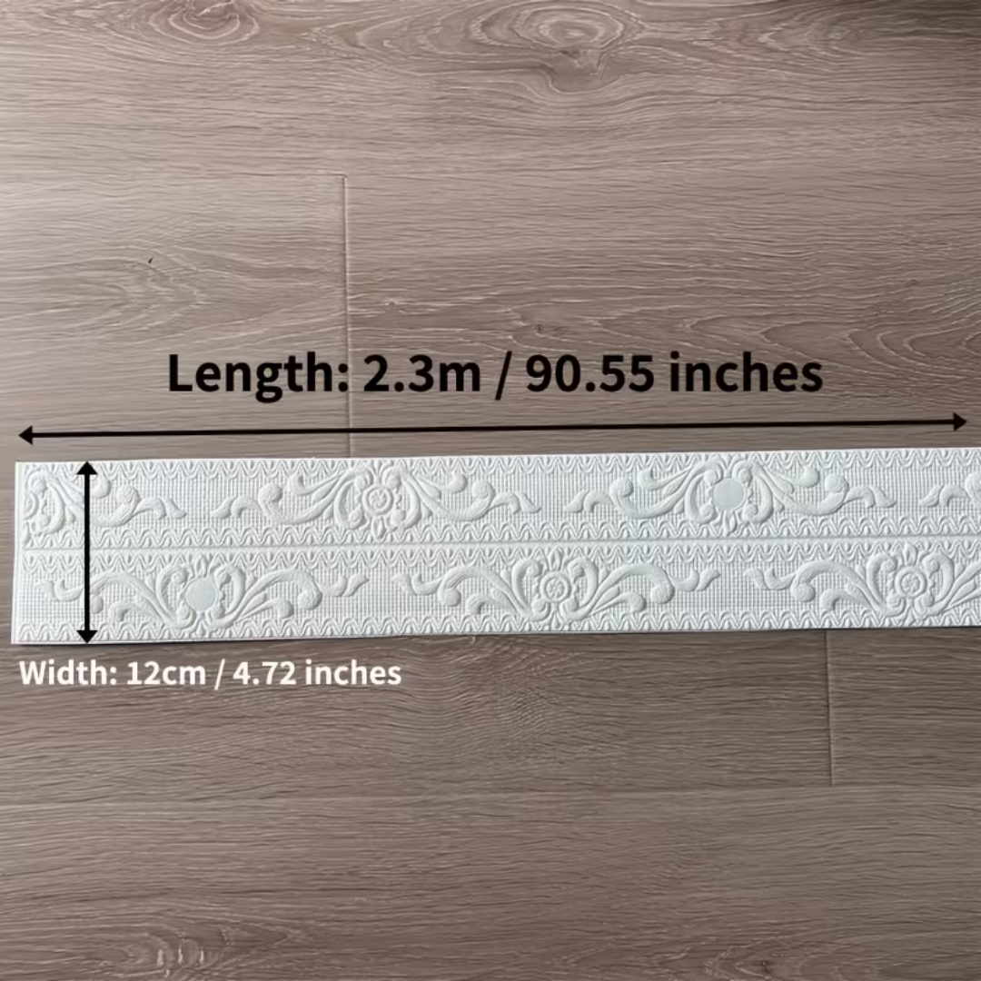 1 stuk flexibele schuimlijsten - Home Decor Wall Molding recensie en prijs