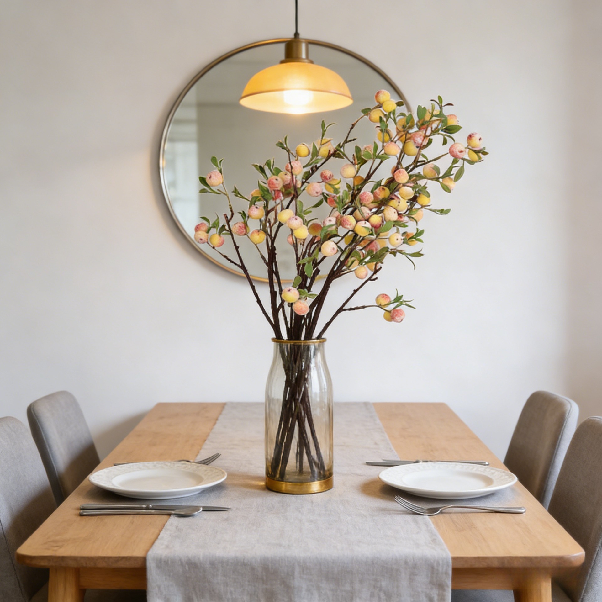 28,3 inch kunstmatige wilde be - Home Decor Ramadan recensie en prijs