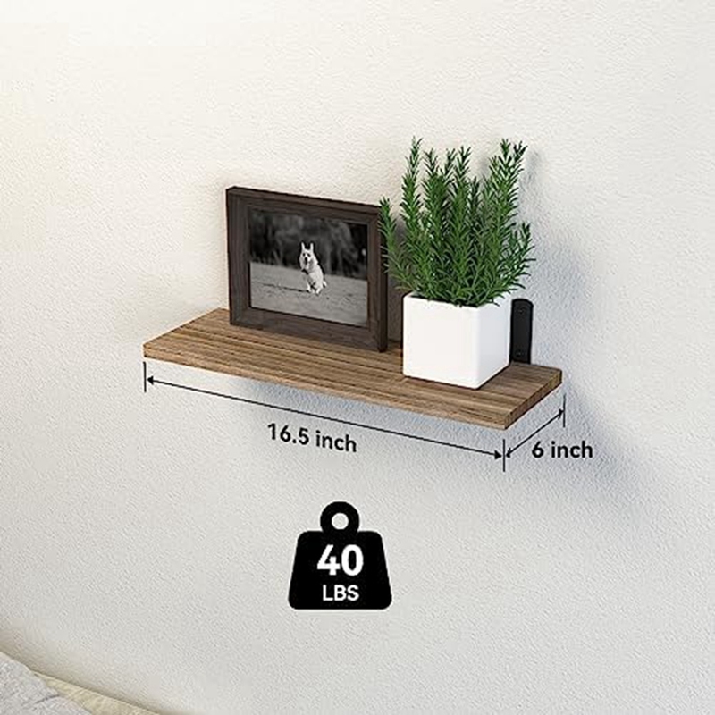 Zwevende planken van hout, wan - Floating Shelves recensie en prijs
