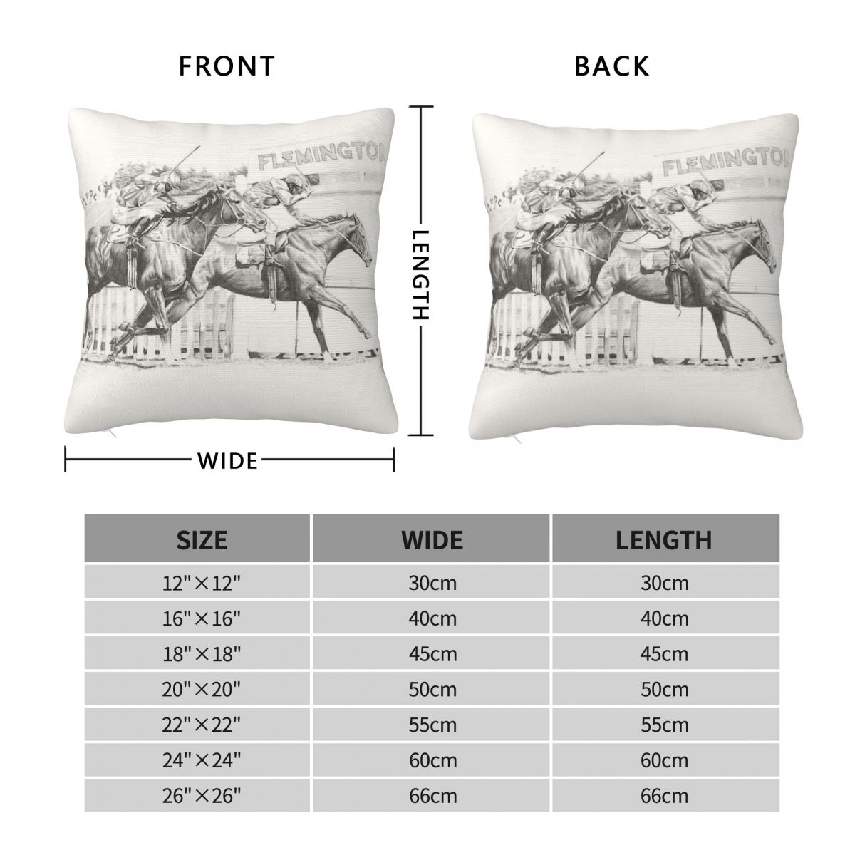 Melbourne Cup Dressuur Kussens - Home Decor Melbourne recensie en prijs