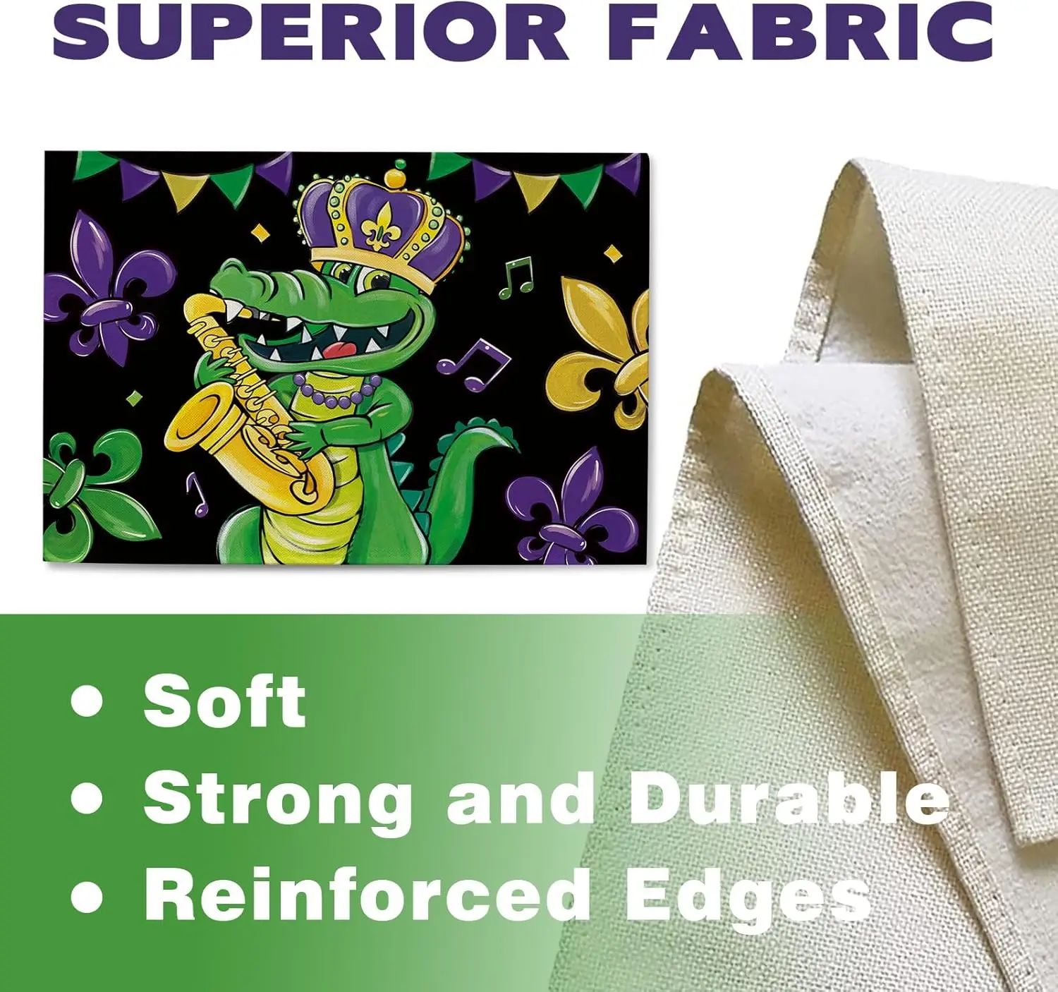 Mardi Gras Alligator Placemats - Home Decor New Orleans recensie en prijs